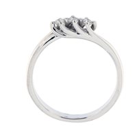 Anello Fanton Gioielli Donna TRILOGY in Oro bianco Diamante 0.15 Ct FLT5PBROB - FLT5PBROB